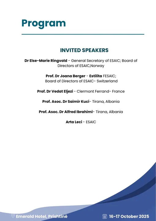 Kursi i V i CEEA (Committee for European Education in Anaesthesiology) – imazhi 2