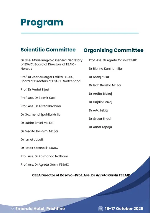 Kursi i V i CEEA (Committee for European Education in Anaesthesiology) – imazhi 3